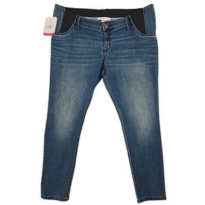 Isabel Maternity by Ingrid & Isabel Jegging with Side Panels Size 16